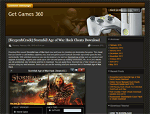 Tablet Screenshot of getgames360.com